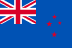 New Zealands nationale flag.